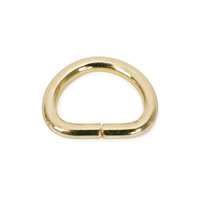 Gładka torebka Pierścienie Sprzęt Metalowe pierścienie D Paski Torby do projektu DIY Craft